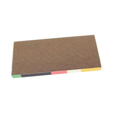 Imagem de Arranhador Para Gatos Grande De Papelão Ondulado Dupla Face, Moderno, 