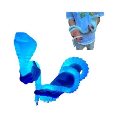 Imagem de Estátua De Cobra Colorida Impressa Em 3D, Figura De Animal Flexível 13