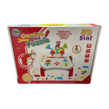 Imagem de Mesa Criativa Educativa de Montagem com Acessórios - DDG