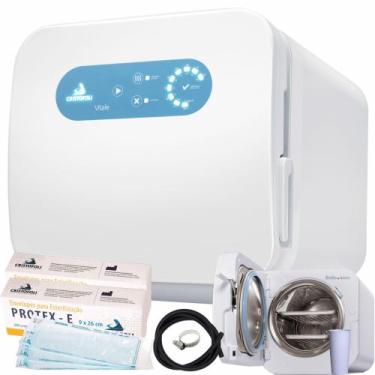 Imagem de Autoclave Cristofoli Vitale 12L + 400 Envelopes - Cristofóli, Branco, 