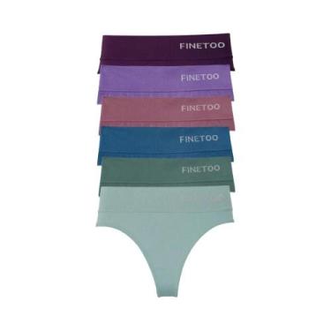 Imagem de Conjunto De 6 Calcinhas G-String Sexy E Respiráveis Para Mulheres, Lin