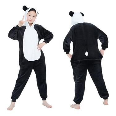 Imagem de Macacão de pijama Kigurumi Stitch azul, cosplay, flanela de pelúcia - 