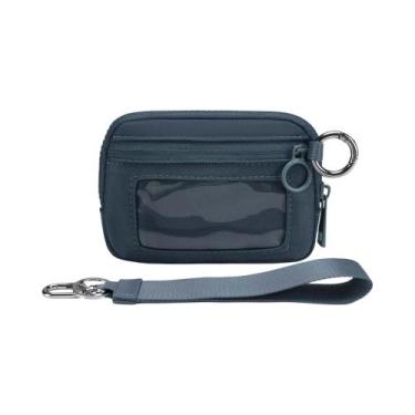 Imagem de Carteira Feminina Xadrez Preta Iris Com Janela Para Identificação, Bol