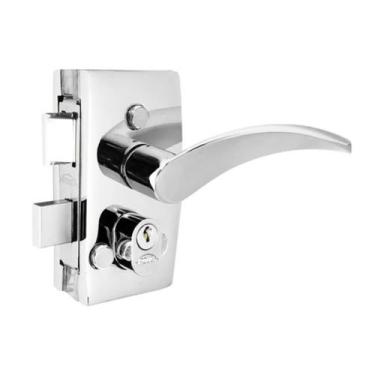 Imagem de Fechadura 1520 Fly Vidro/Vidro Cromado recorte Santa Marina K1520VV/MA