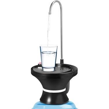 Imagem de Bomba Torneira Elétrica para Galão de Água Recarregável USB Portátil até 20L Dispenser Automático