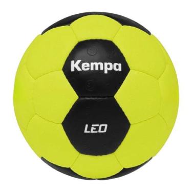 Imagem de Bola Mini Handebol Kempa Leo H0 Amarelo e Preto, Único