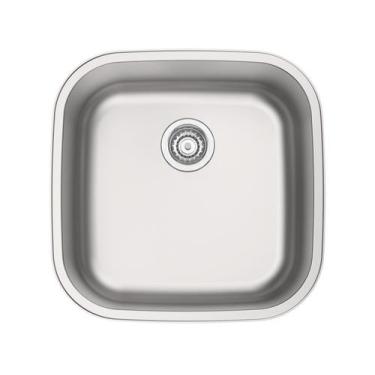 Imagem de Cuba Embutir Sobrepor Tramontina Aria Maxi 40BS Inox 40x40cm