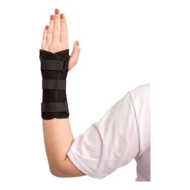 Imagem de Munhequeira Órtese Punho Com Tala Bilateral Curta Mercur, M