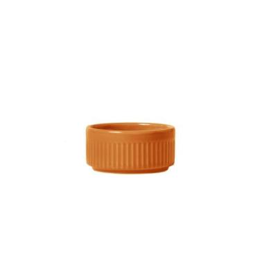 Imagem de Ramekin Refratário Diâmetro 7 cm Laranja 88 ml Porcelana - Germer Porc