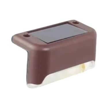 Imagem de Lâmpada Solar LED Branca Quente À Prova d'Água Para Degraus, Caminhos 