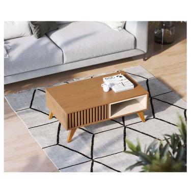 Imagem de Mesa de Centro Ambiente Jeri Freijó Off White - Colibri