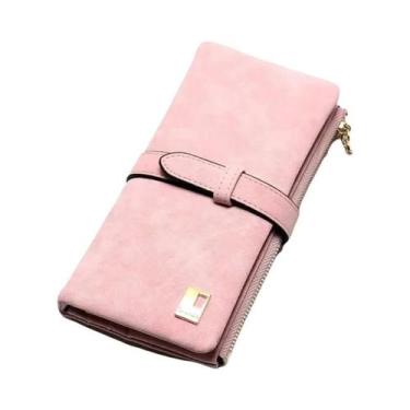 Imagem de Carteira Longa De Designer Luxuosa Para Mulheres, Bolsa Clutch Multi-c