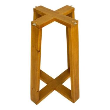 Imagem de Base Lary 75cm Pé X Para Mesa De Jantar em Pinus Para Tampo de Madeira