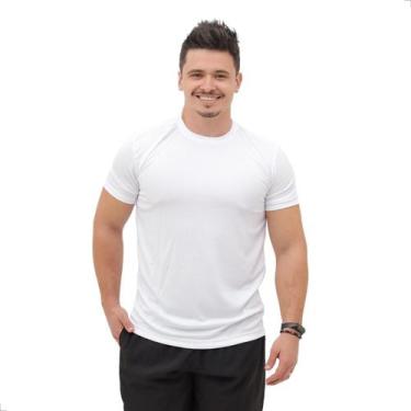 Imagem de Camiseta Dry Fit Masculina Básica Leve Academia Treino  - Techmalhas, 