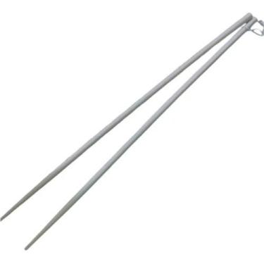 Imagem de Hashi Aguebashi Bambu 45 Cm Frituras Comida Japonesa Bege Lisa - Orien