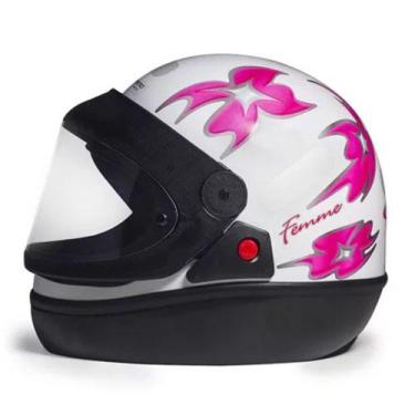 Imagem de Capacete Moto Fechado Automático Taurus San Marino Original, BRANCO FE