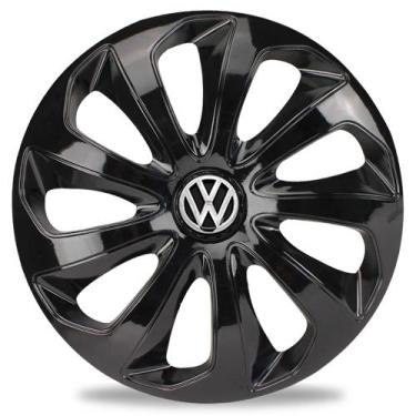 Imagem de Calota Velox Aro 15 Preta Vw Gol G1 G2 G3 G4 G5 Up - Elitte