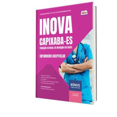 Imagem de Apostila INOVA Capixaba - Enfermeiro Hospitalar - Apostilas Opção