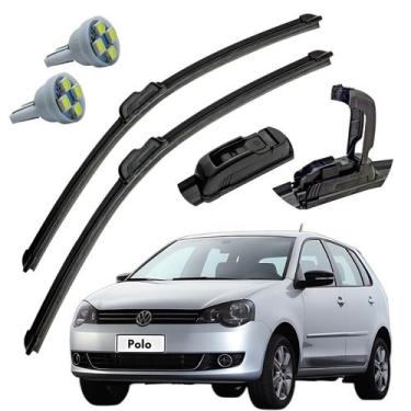 Imagem de Palheta Limpador Parabrisa VW Polo 2002 A 2009 + Pingo T10 - Tiger Aut