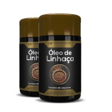 Imagem de 2X OLEO DE LINHAÇA 60CAPS PREMIUM HF SUPLEMENTOS-Unissex
