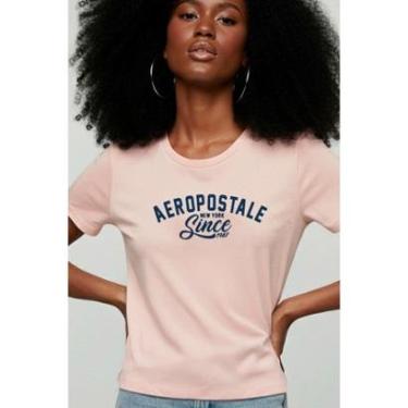 Imagem de Camiseta Manga Curta Feminina Silkada Aéropostale-Feminino