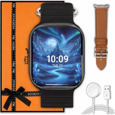 Imagem de Smartwatch Ultra 4 Mini Pro Preto Com GPS Integrado E Esportes Entrega