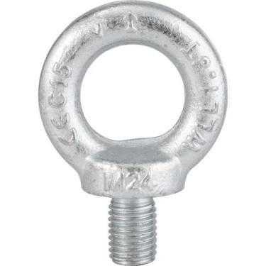 Imagem de Parafuso Olhal 24 Mm 1,80 Tf Vonder Plus - Galvanizado A Fogo Norma Di
