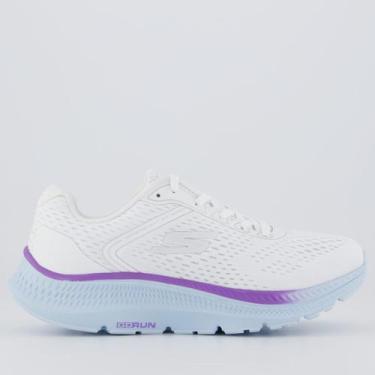 Imagem de Tênis Skechers Go Run Consistent 2.0 Mile Feminino Branco, 35