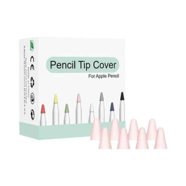 Imagem de Capa De Silicone Para Ponta De Caneta Apple Pencil pro 3 2 1 USB C 2ª 