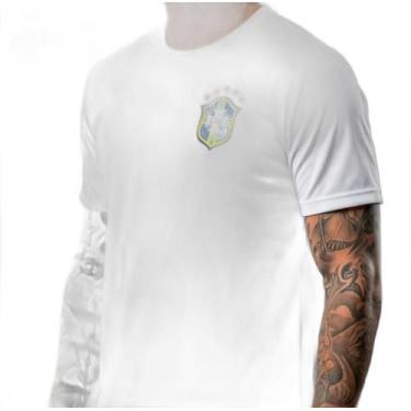 Imagem de Camiseta Do Brasil DRY FIT CAMISETA SELEÇAO UNISEX TAMANHO:MCOR:BRANCO