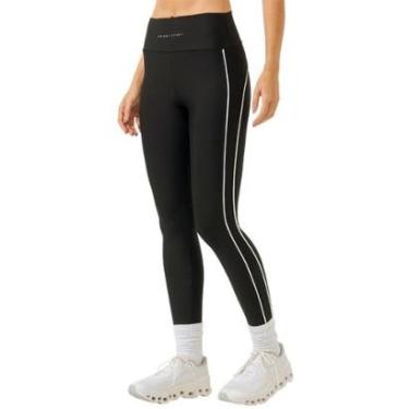 Imagem de Legging Colcci Perfect Fit Com Listras Laterais Preta Feminina-Feminino