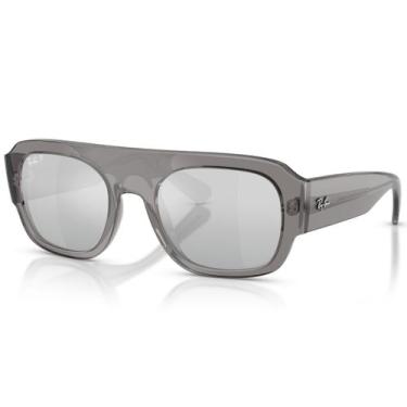 Imagem de Óculos De Sol Ray Ban Core Cinza Translúcido Polarizado RB2218 668482-