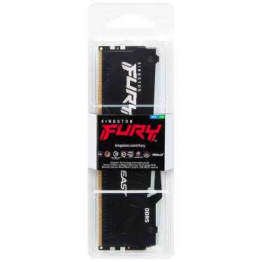 Imagem de Memória Ram Fury Beast Ddr5 16gb 6800mhz Rgb Preto Kf568c34bbea-16 Kingston