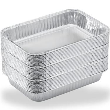 Imagem de Drip Pans Matchwaves Folha de alumínio descartável para churrasqueiras