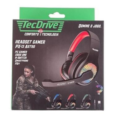 Imagem de Fone headset gamer px-13 astro - tec drive
