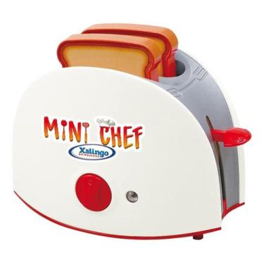 Imagem de Torradeira Cozinha Mini Chef Menina Faz De Conta Xalingo