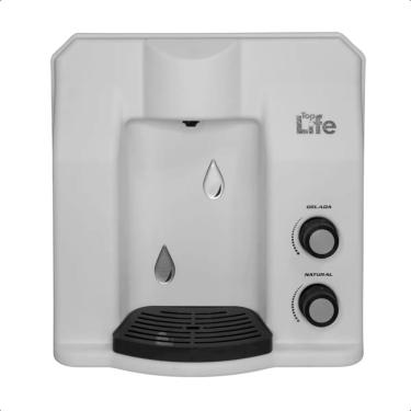 Imagem de Filtro de Bancada Top Life Purificador Flex HE Alcalina Ionizada Gelada Branco 110V