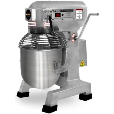 Imagem de Batedeira Planetária Bati20 3 Velocidades Sistema Planetário Inox Rhin