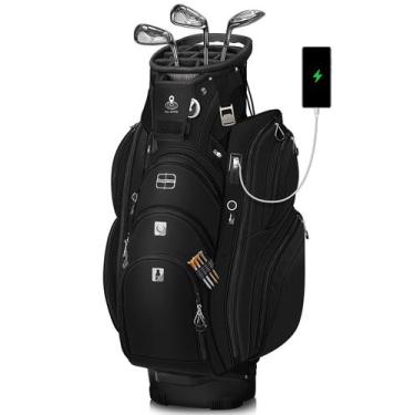 Imagem de Bolsa para Carrito de Golf Vancropak con Divisor Superior de 15 Compar