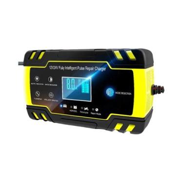 Imagem de Carregador De Bateria Inteligente 12/24V 8A Portátil Automático Para C