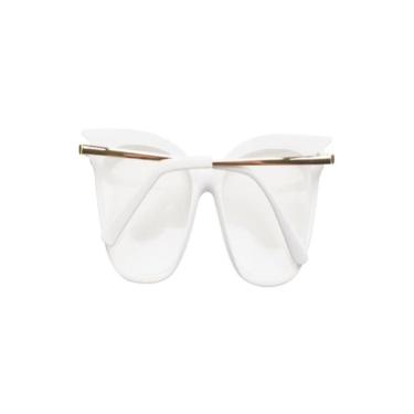 Imagem de Armação De Óculos Para Grau Feminina Gatinho Turquesa-Feminino