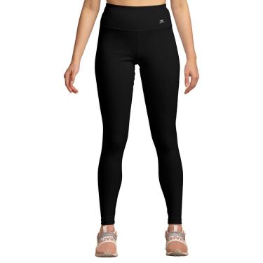Imagem de Calça Legging Solid Power UV50 Muvin – Feminino - Proteção Solar - Boa Respirabilidade – Elasticidade – Sustentação - Corrida – Academia – Fitness – Toque Suave – Gramatura Superior (Preto, P)