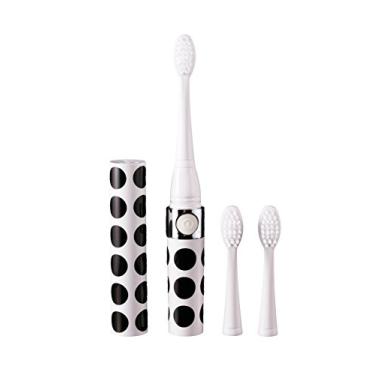 Imagem de Escova de dentes elétrica Sonicety HI-923 (tamanho portátil), Black Polka Dot