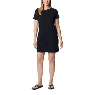 Imagem de Columbia Vestido feminino estampado em parque, preto, PP