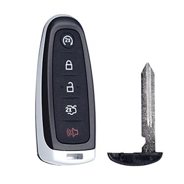 Imagem de Chaveiro de substituição compatível com Ford Explorer Edge 2011 2012 2013 2014 2015 Expedition Flex Taurus 2013-2016 2017 2018 2019 Lincoln MKS MKT MKX Navigator Smart Keyless Entry Remote Start M3N5WY8609