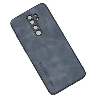 Imagem de Kepuch Silklike Capa para Redmi Note 8 Pro - Case Placa de Metal Embutida para Redmi Note 8 Pro - Azul