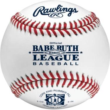 Imagem de Rawlings | Bolas de beisebol Babe Ruth League | Grau de competição | RBRO1 | Juvenil/14U | 12 unidades