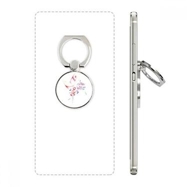 Imagem de Carousel Windmill Lollipop pintura em aquarela suporte de anel de telefone suporte de laço ajustável