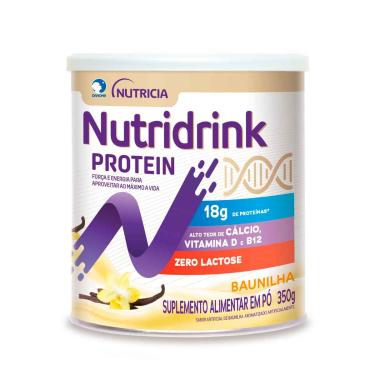Imagem de Suplemento Alimentar Nutridrink Protein Baunilha com 350g Danone 350g