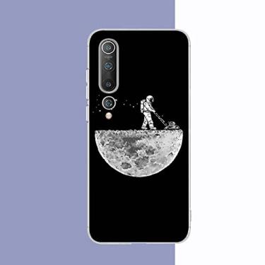 Imagem de Capa de telefone Moon Astronaut para Samsung S21 A10 para Redmi Note 7 9 para Huawei P30Pro Honor 8X 10i capa, A10, para Samsung A12